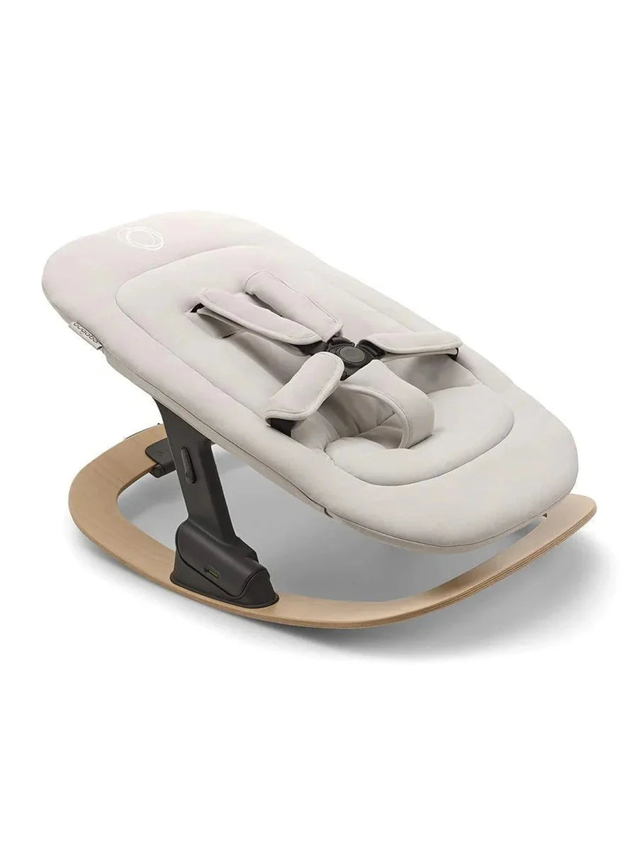 Bugaboo Giraffe Baby Rocker – Polar White | Lightweight, Portable & Sustainable