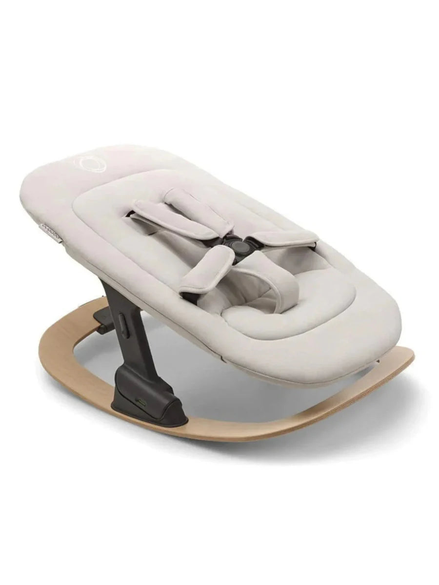 Bugaboo Giraffe Baby Rocker – Polar White | Lightweight, Portable & Sustainable