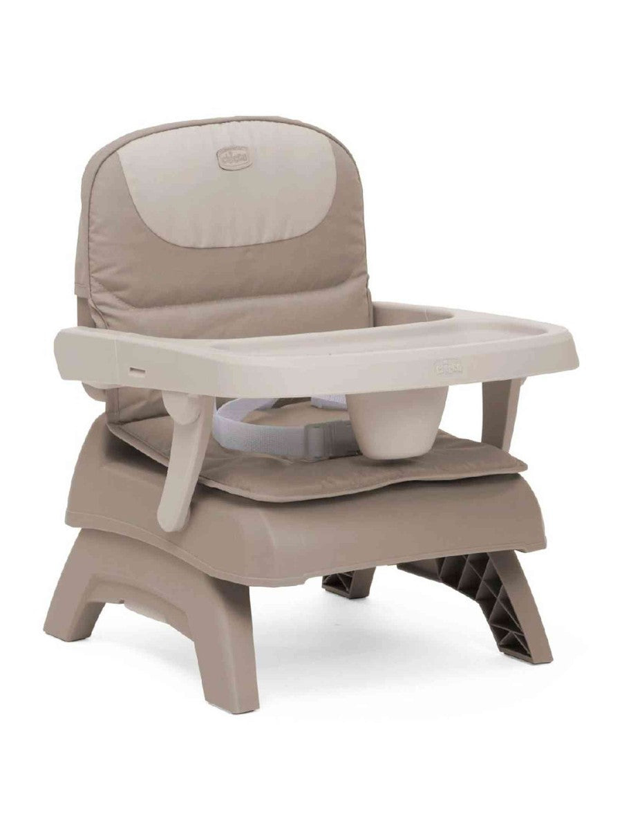 Chicco Bento Booster Seat with Removable Tray – Compact Travel Booster (6m–3y) Vanilla