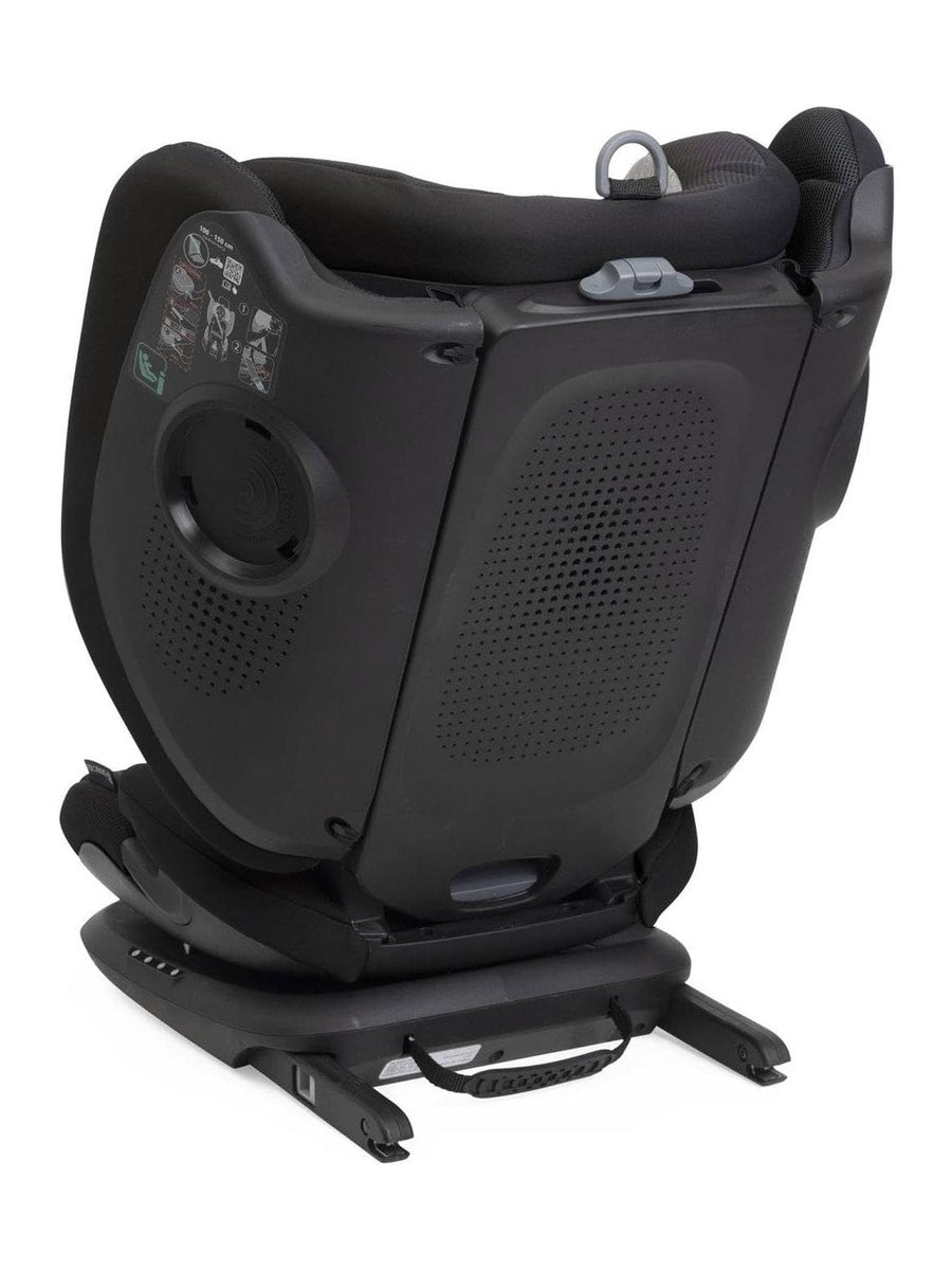Chicco Fold & Go S i-Size Car Seat (100–150cm) Foldable Booster - Posh Black