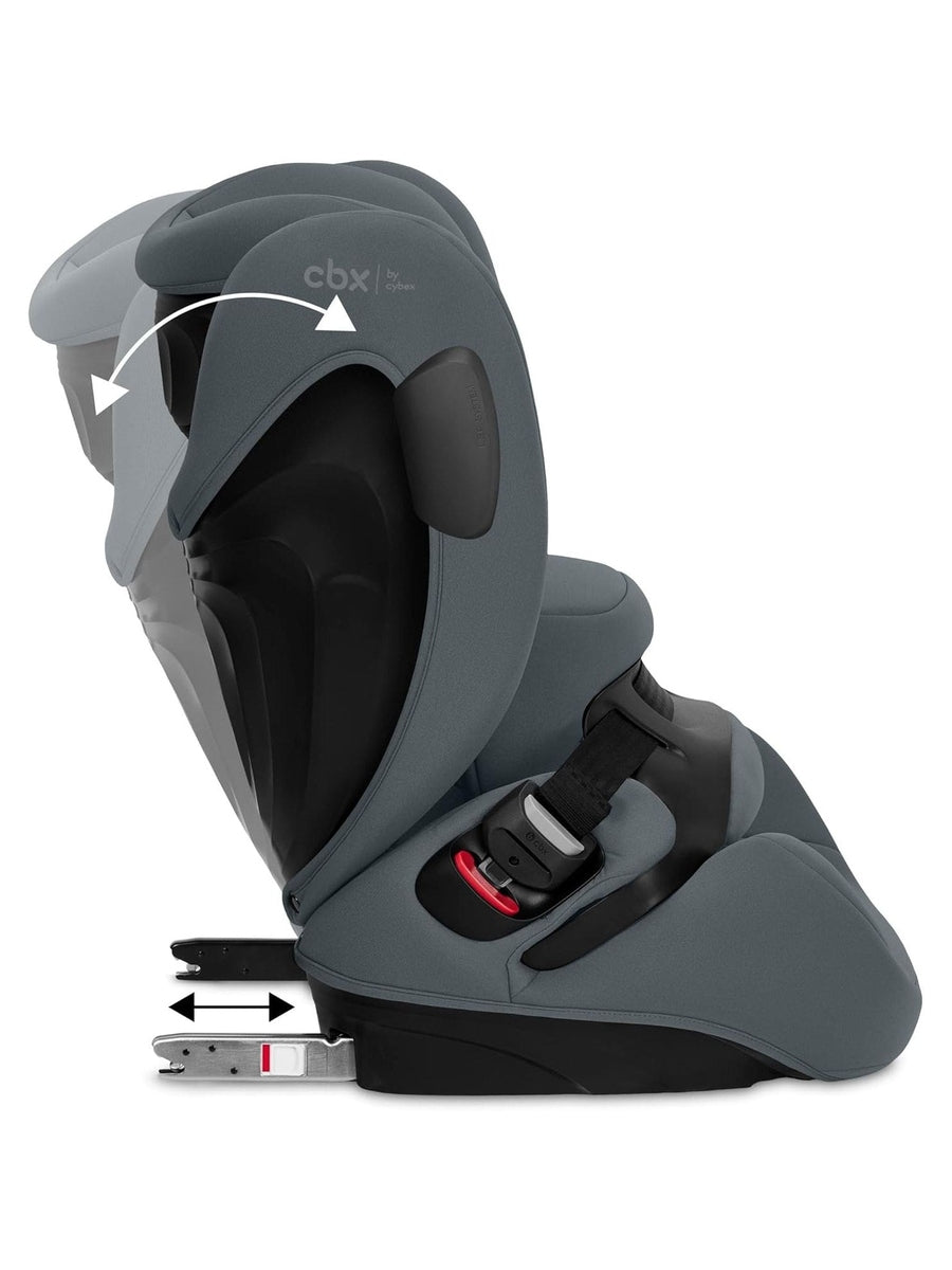 Cybex Pallas B3 i-Size Car Seat (76–150cm, 15m–12y) Grey
