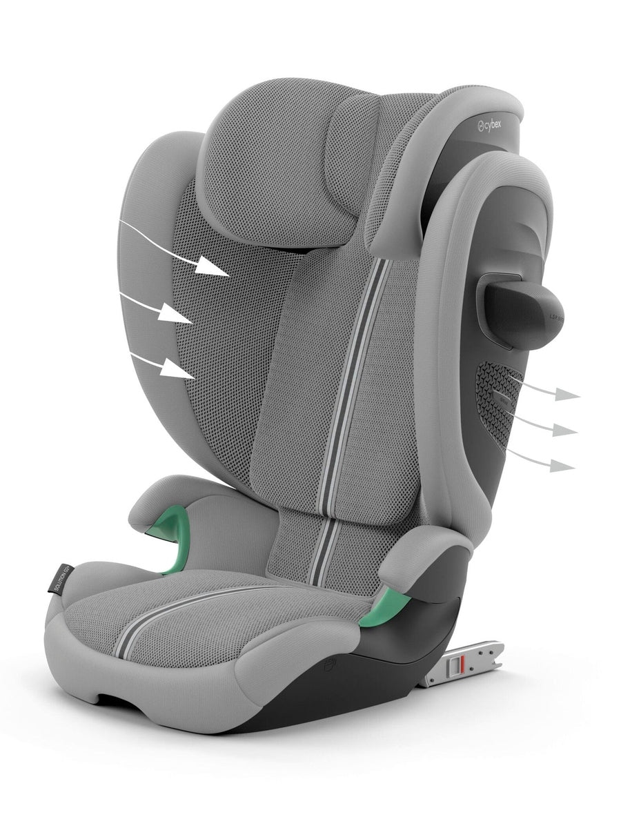 Cybex Solution G2 Plus i-Size Car Seat ISOFIX Stone Grey - Mid Grey
