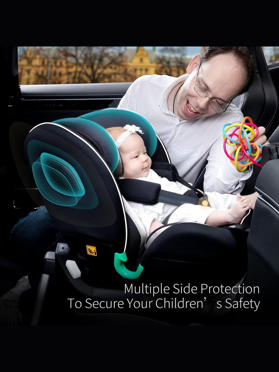 Globalkids i-Size 360 Swivel Car Seat – ISOFIX (40–150cm, Birth–12y)