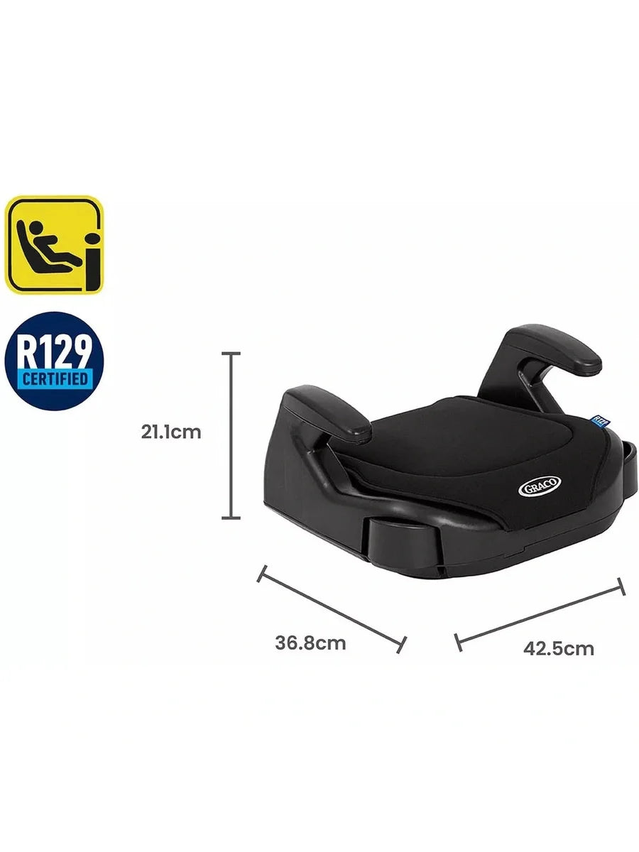 Graco Car Seat Booster Basic R129 – Black