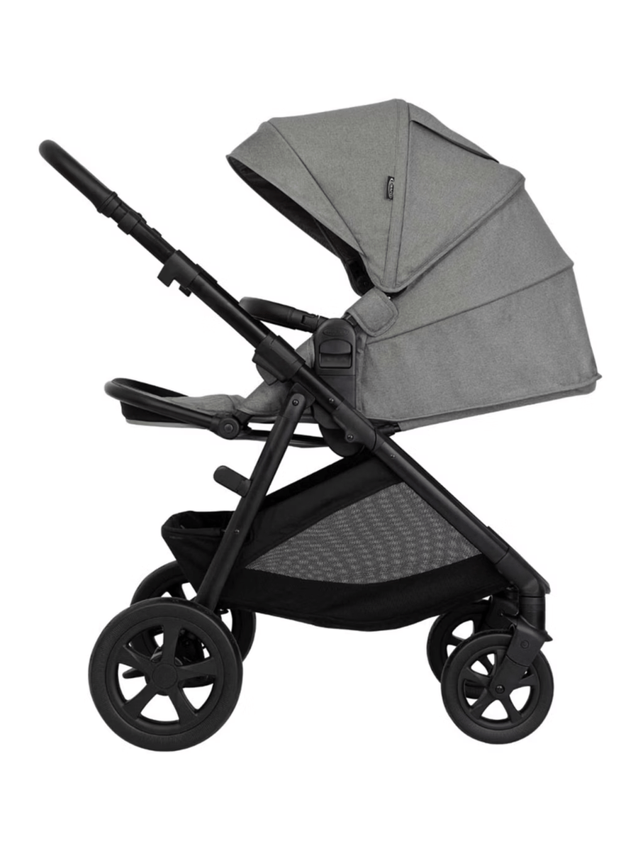 Graco Near2Me Dlx Trio Bundle – Ash | 3 in 1 Travel System