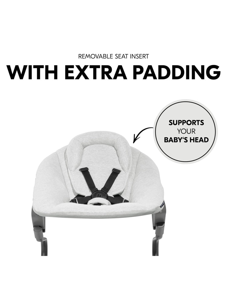Hauck Alpha+ Premium High Chair Bundle - Beech White