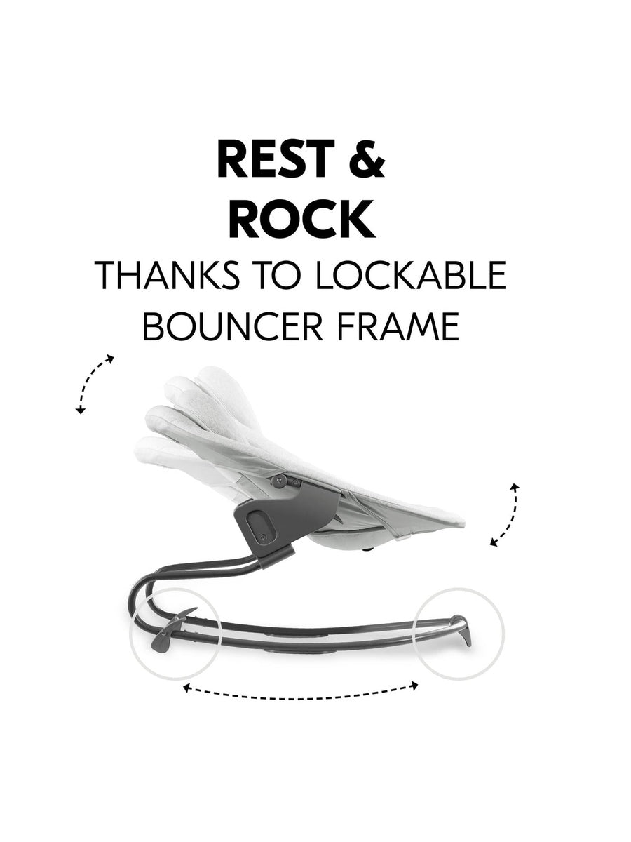 Hauck Alpha+ Premium High Chair Bundle - Beech White