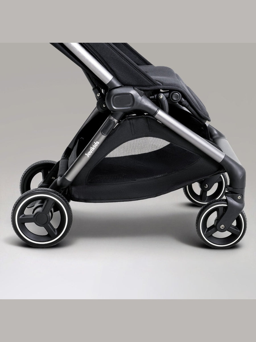 JoviKids Ayla Pushchair Lightweight, Compact & Travel-Friendly - Black