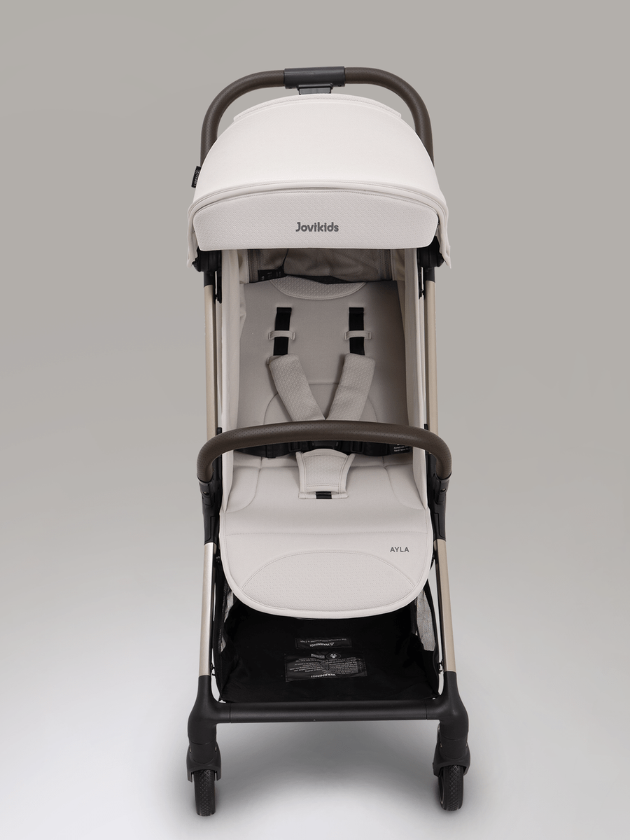 JoviKids Ayla Pushchair Lightweight, Compact & Travel-Friendly - Beige