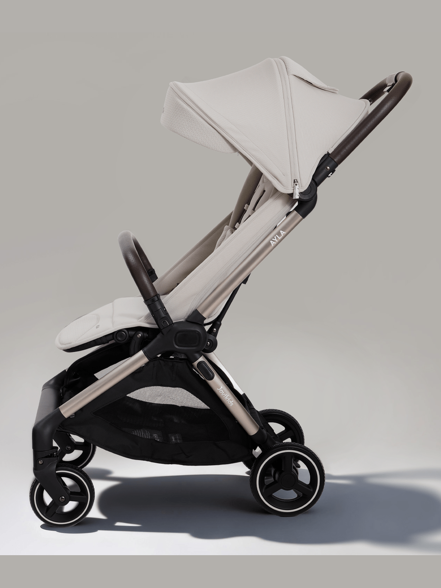 JoviKids Ayla Pushchair Lightweight, Compact & Travel-Friendly - Beige