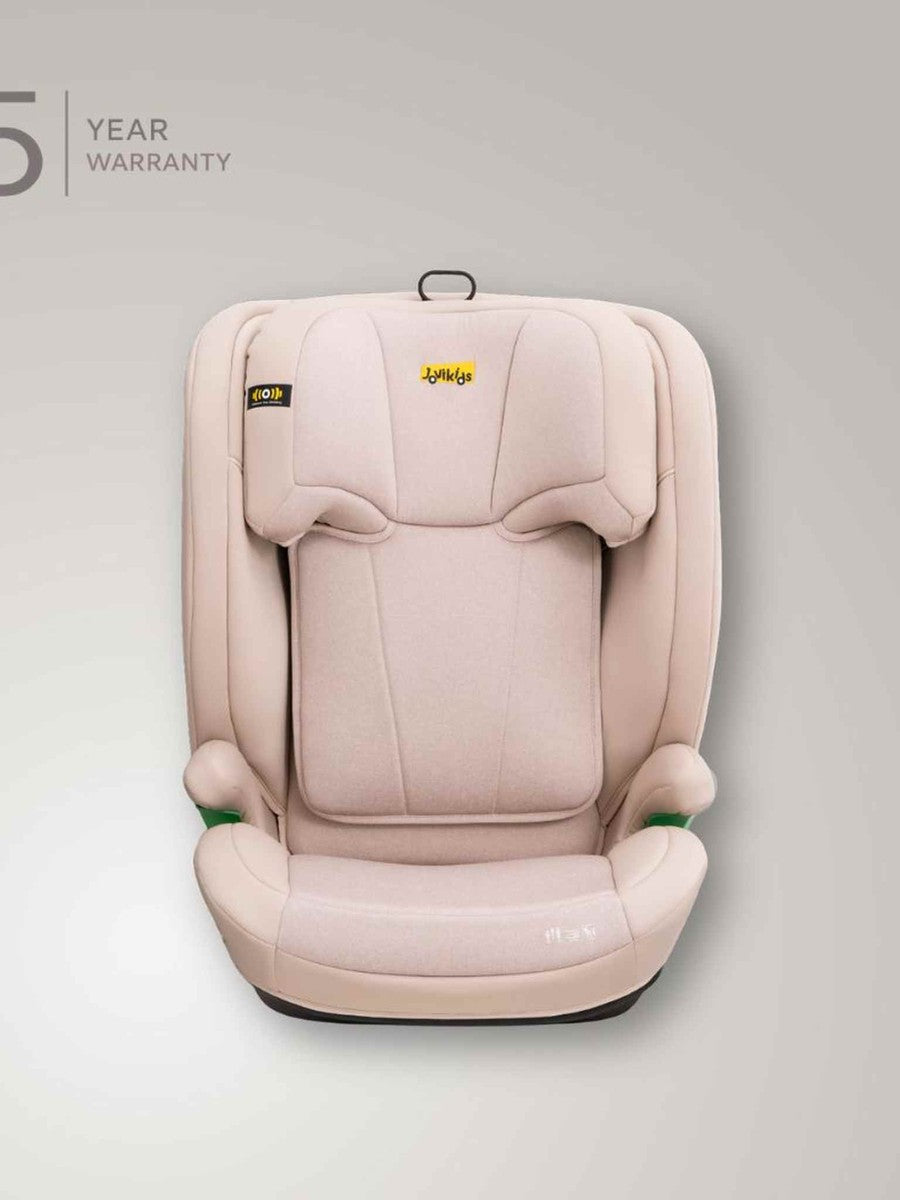 JoviKids Leon ISOFIX Booster Car Seat R129 i-Size Group 2/3 (15 Months to 12 Years) Rosewood