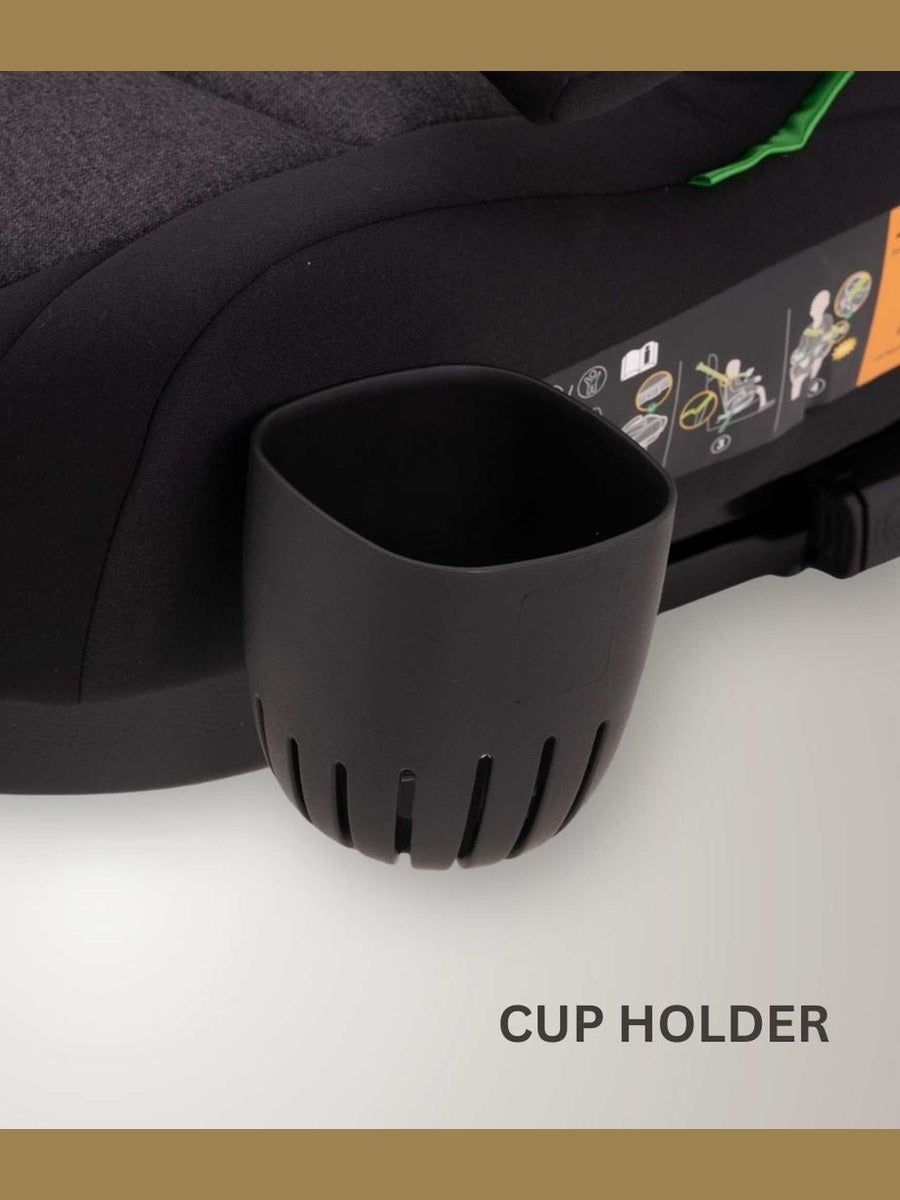JoviKids Ohho+ i-Size ISOFIX Booster Seat with Cup Holder (6–12 Years) Twilight