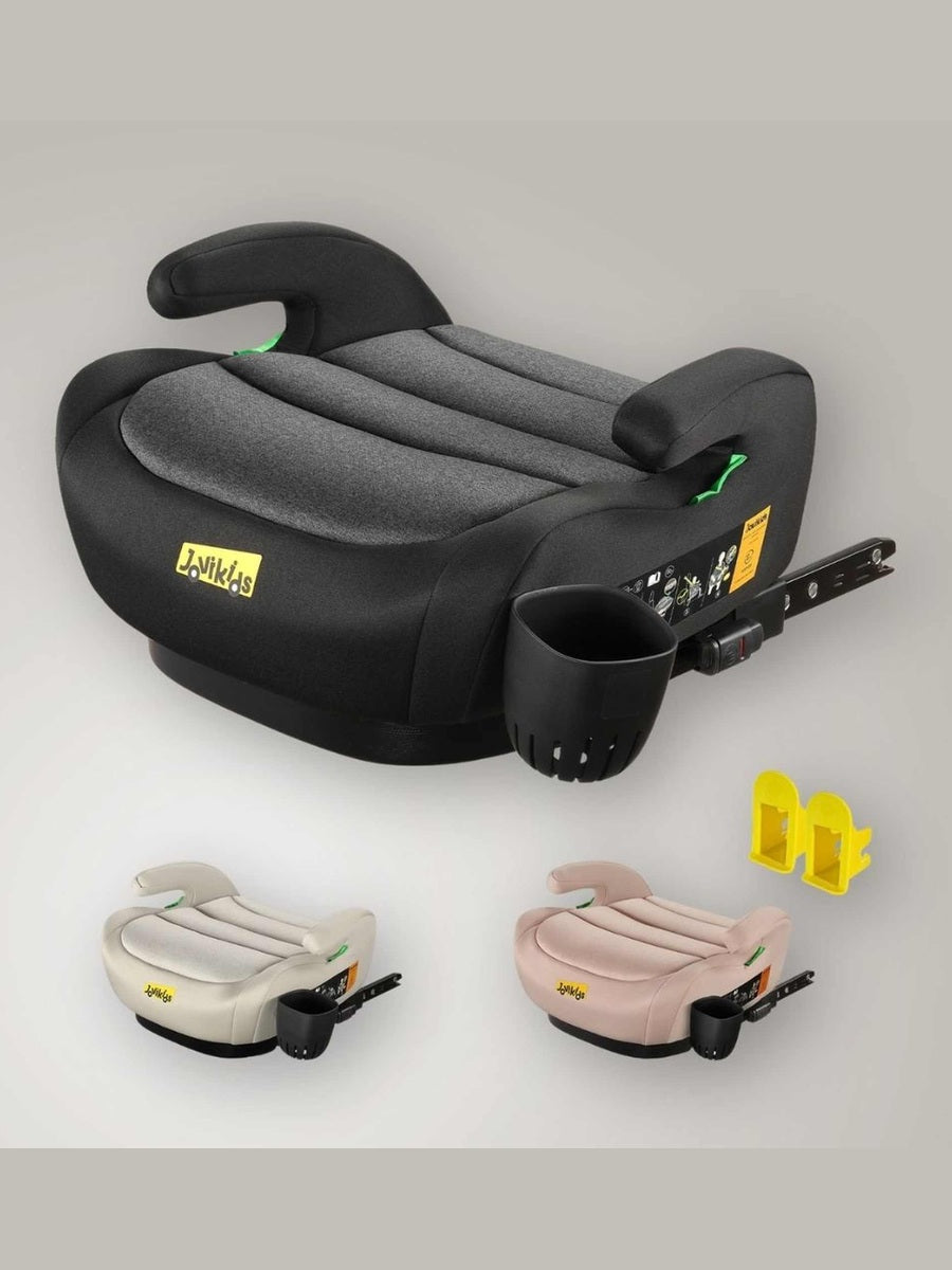 JoviKids Ohho+ i-Size ISOFIX Booster Seat with Cup Holder (6–12 Years) Twilight
