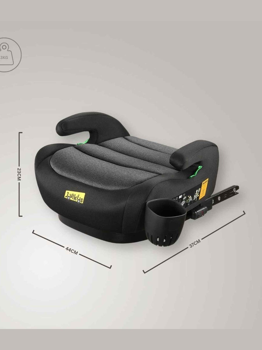 JoviKids Ohho+ i-Size ISOFIX Booster Seat with Cup Holder (6–12 Years) Twilight