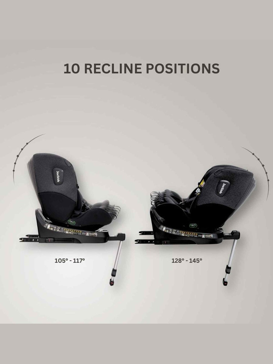 JoviKids Ranger 2 i-Size Car Seat with Leg Extension Cushion - Twilight