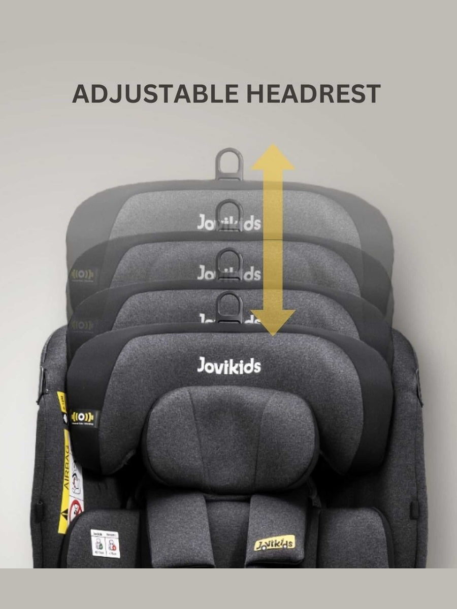 JoviKids Ranger 2 i-Size Car Seat with Leg Extension Cushion - Twilight