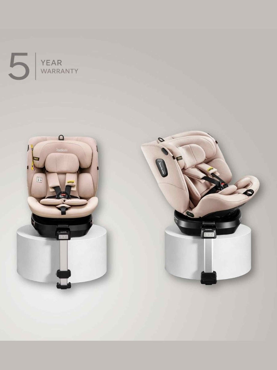 JoviKids Ranger 2 i-Size Car Seat with Leg Extension Cushion - Rosewood