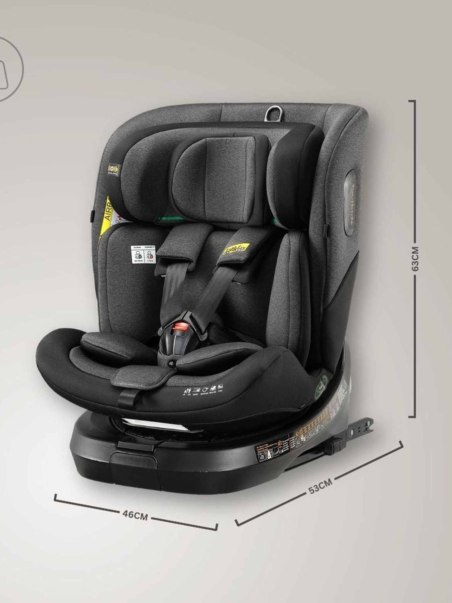 JoviKids Ranger TT Spin 360 Car Seat with ISOFIX - R129 i-Size (Birth to 12 Years) in Twilight