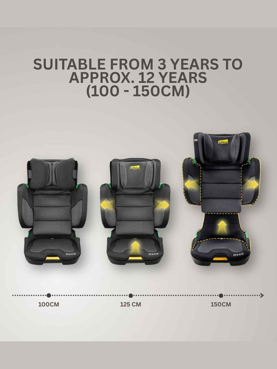 JoviKids Rober+ Folding i-Size Booster Car Seat (3–12 Years) Twilight