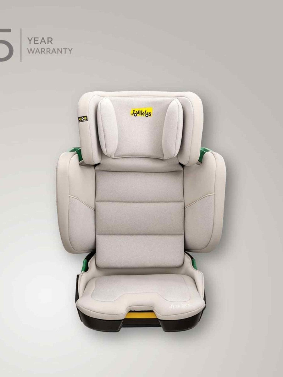 JoviKids Rober+ Folding i-Size Booster Car Seat (3–12 Years) Milkstone
