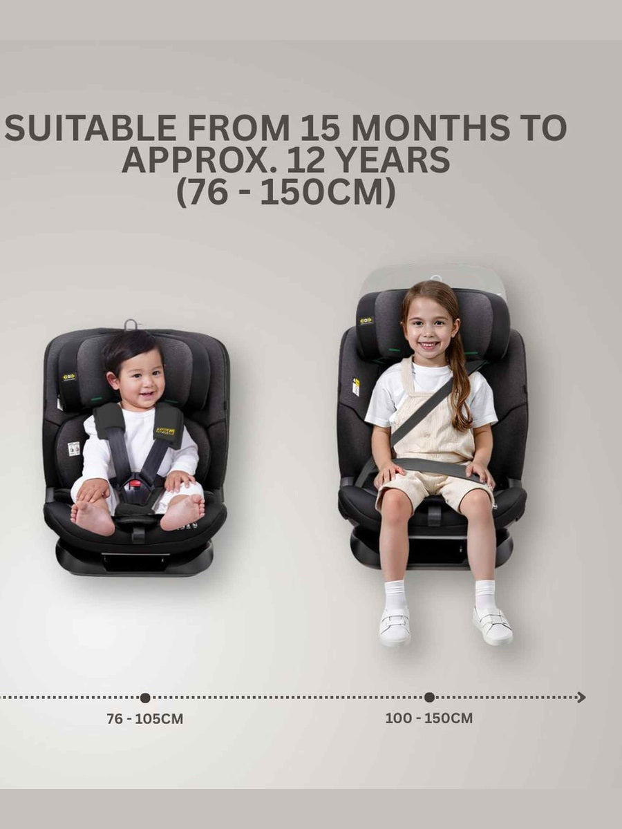 Jovikids CICI TT i-Size Child Seat 76–150cm - Twilight