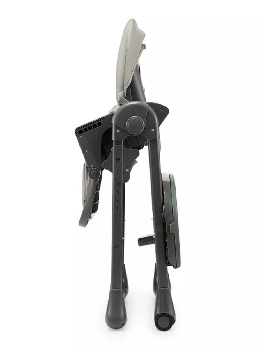 Kinderkraft Tummie, 2-in-1 Baby Hign Chair Bouncer Ergonomic Comfortable Grey