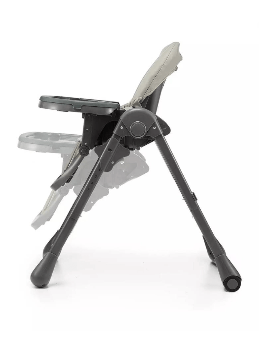 Kinderkraft Tummie, 2-in-1 Baby Hign Chair Bouncer Ergonomic Comfortable Grey