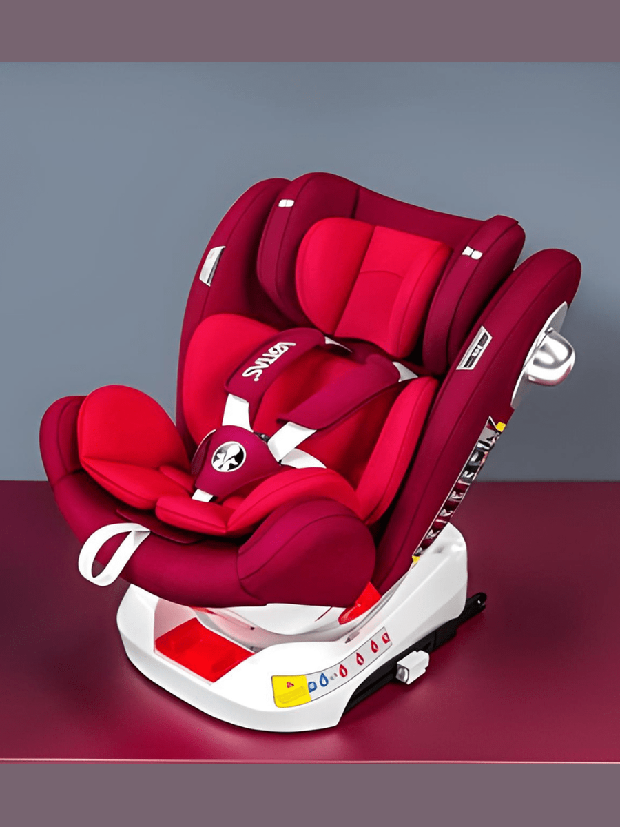LETTAS 360° Rotation Baby Car Seat with Isofix, Group 0+/1/2/3 (Birth to 12 Years)
