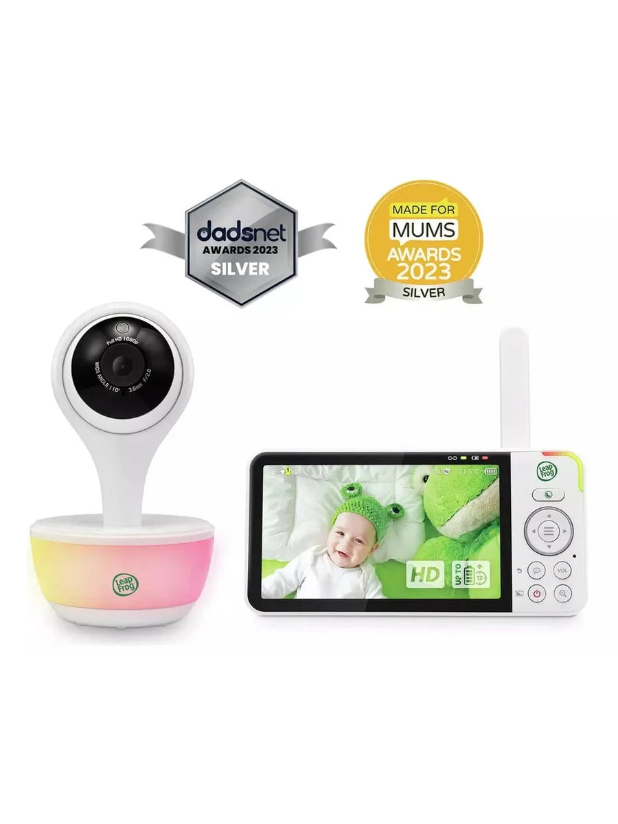 LeapFrog LF815HD 5-Inch Portable Smart Baby Monitor