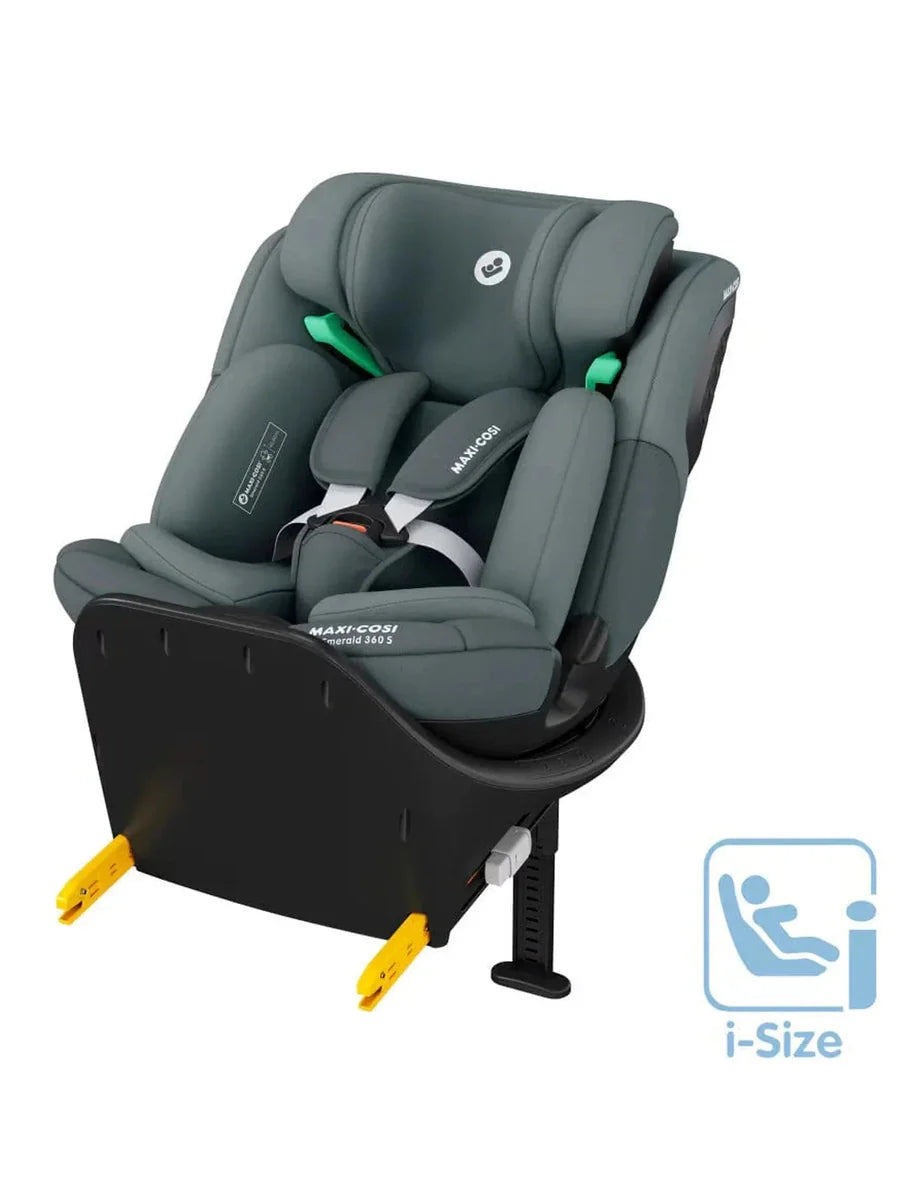 Maxi-Cosi Emerald 360 S Comfort Car Seat Carrier, i-Size, ISOFIX - Tonal Graphite
