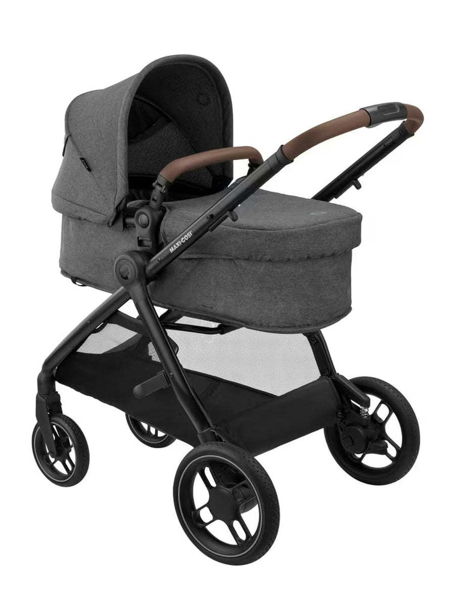 Maxi-Cosi Zelia S Trio 3-in-1 Baby Infant Travel System Foldable Pushchair Dark Grey