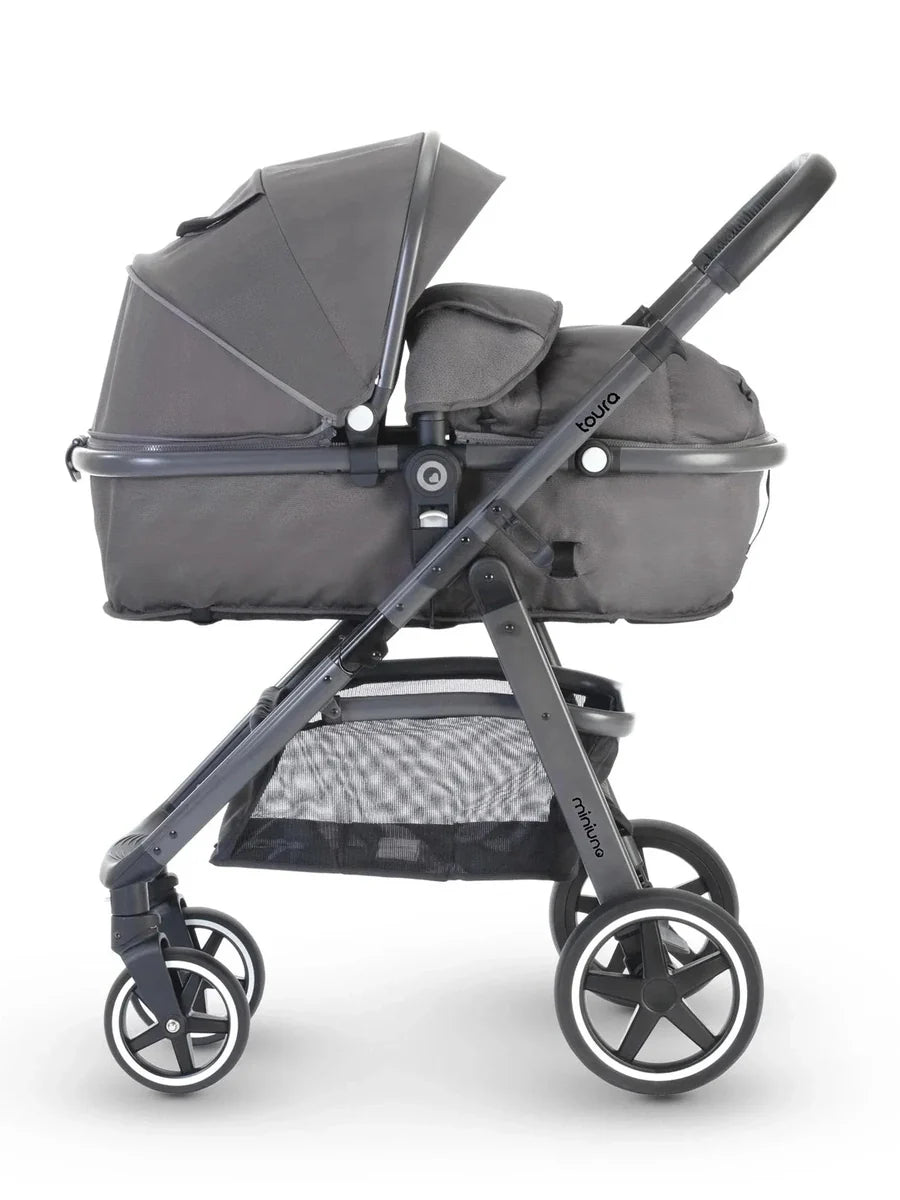 Miniuno Toura Special Edition Car Seat Travel System – Gunmetal Grey