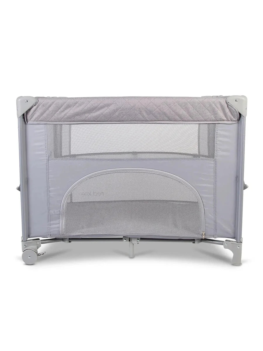 Red Kite Dreamer Bedside Crib – Quilt Grey