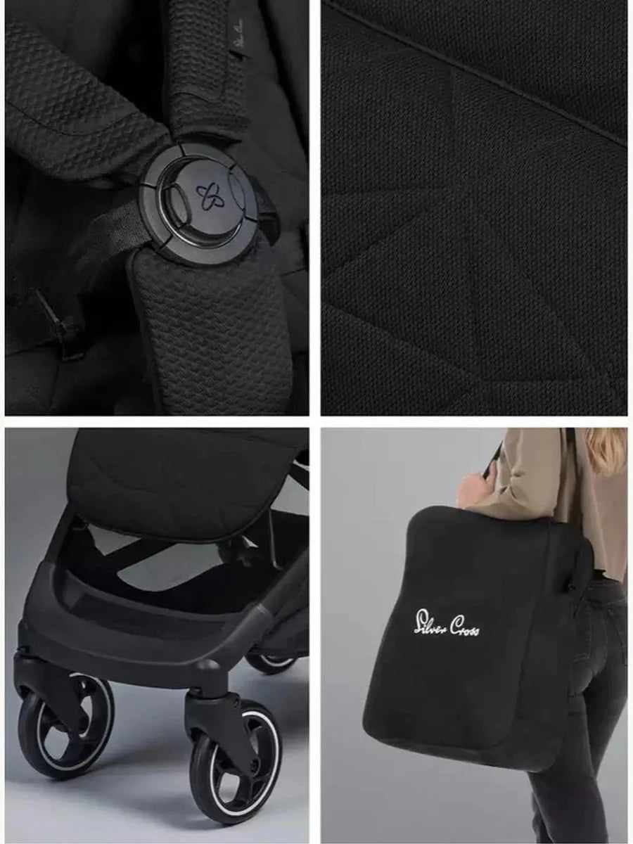Silver Cross Clic 2 Pushchair with Travel Bag – Space