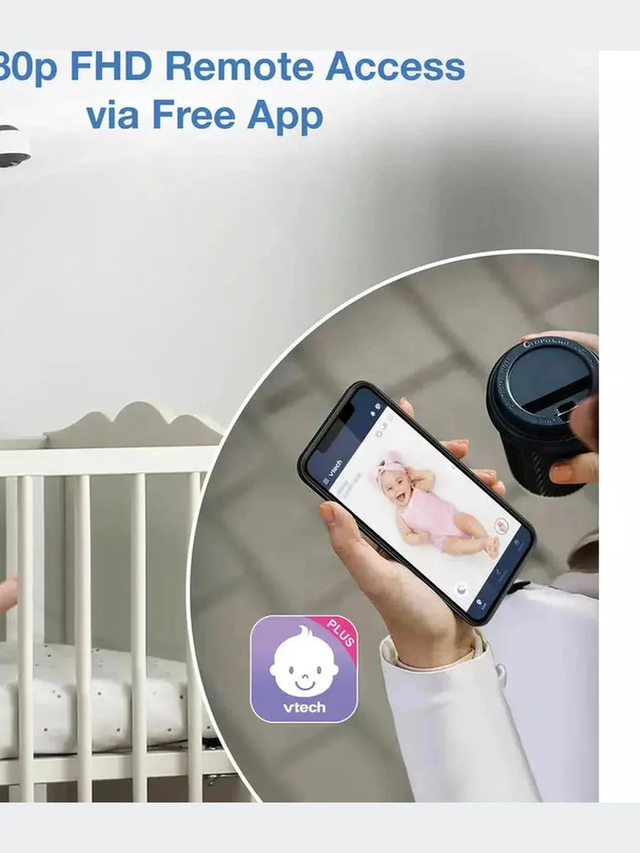VTech RM7787HD 7 Inch Over-The-Cot Smart Baby Monitor