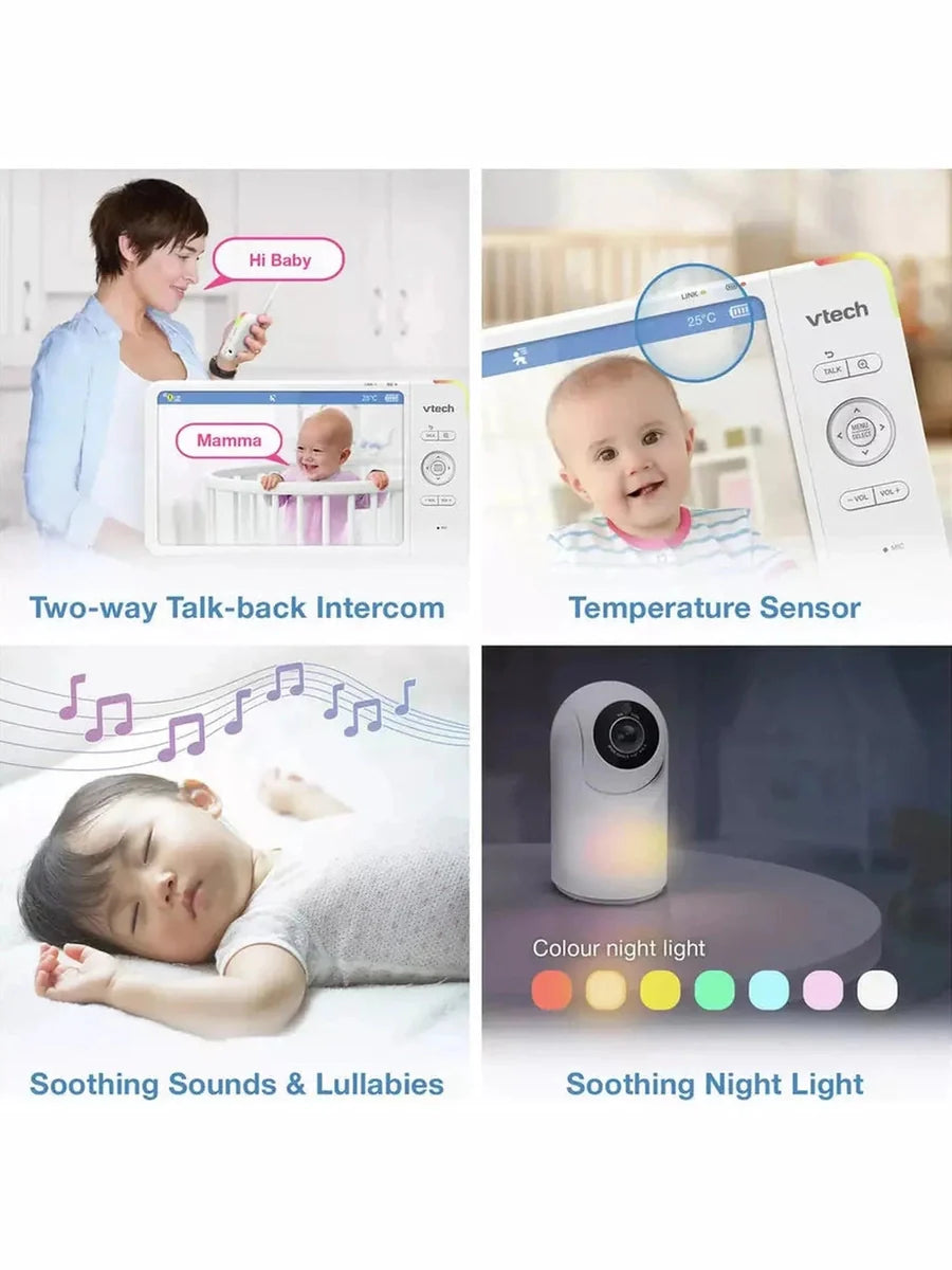 VTech VM7367HD 7 Inch Video Baby Monitor