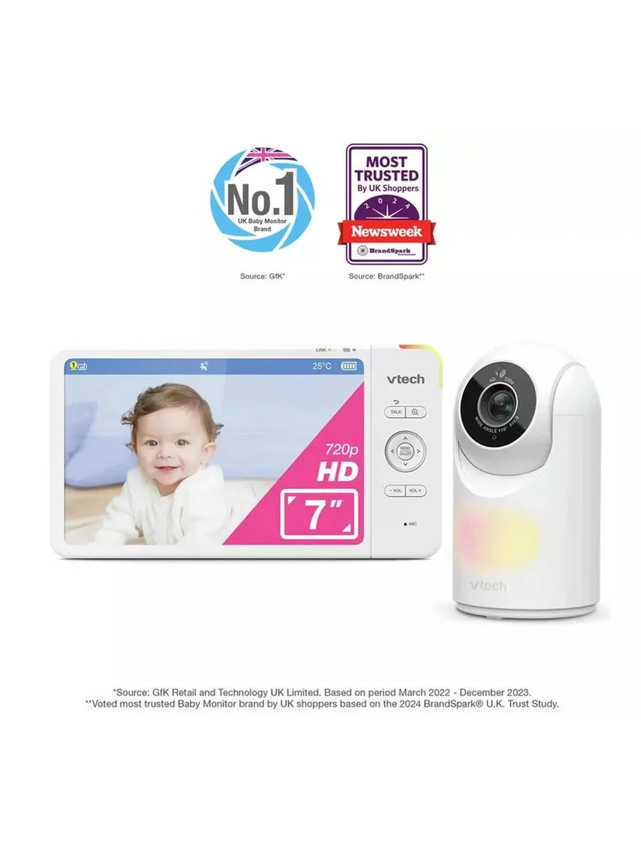 VTech VM7367HD 7 Inch Video Baby Monitor