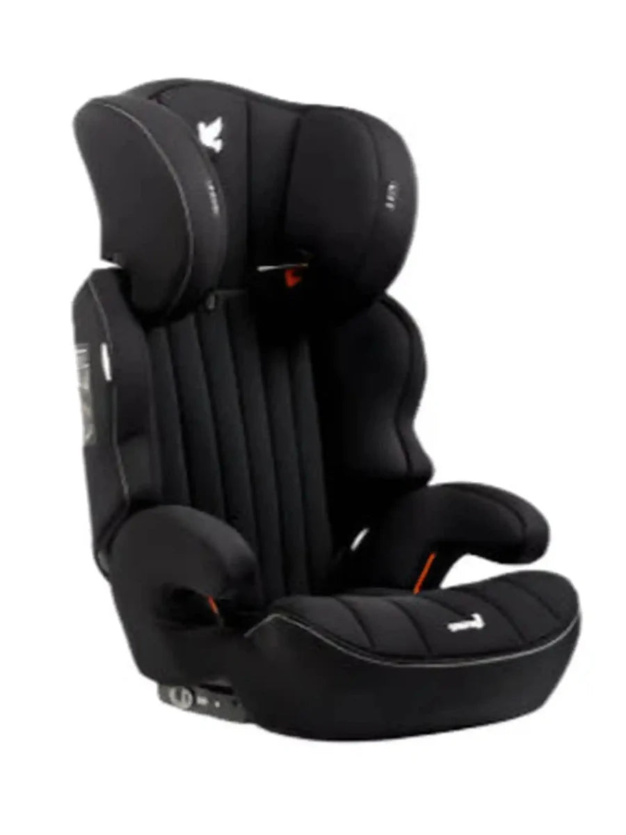 Apramo Ostara Fix High Back Booster Car Seat, Group 2/3 (3–12 Years) – Black Platinum