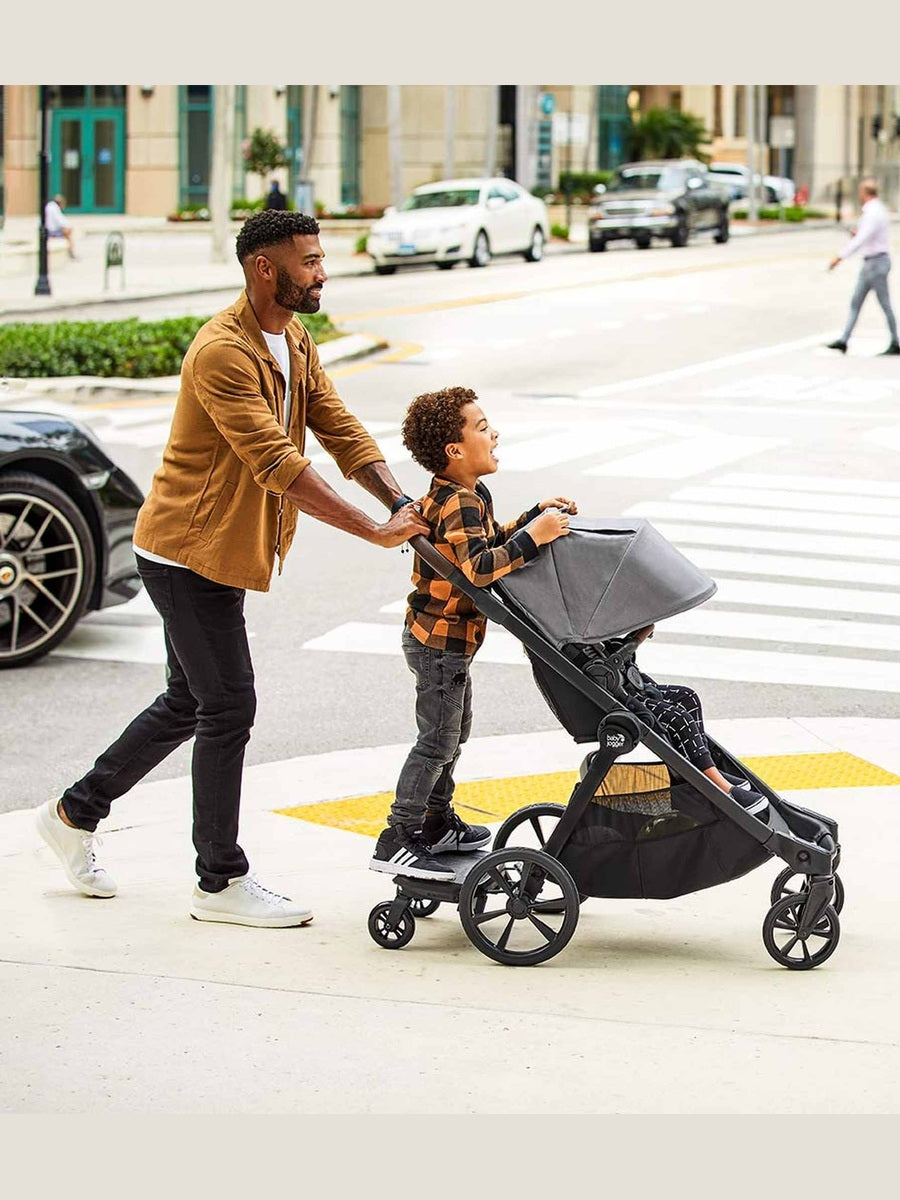 Baby Jogger City Select 2, 2 in 1 Bundle – Stroller, Carrycot & Weather Shield – Radiant Slate