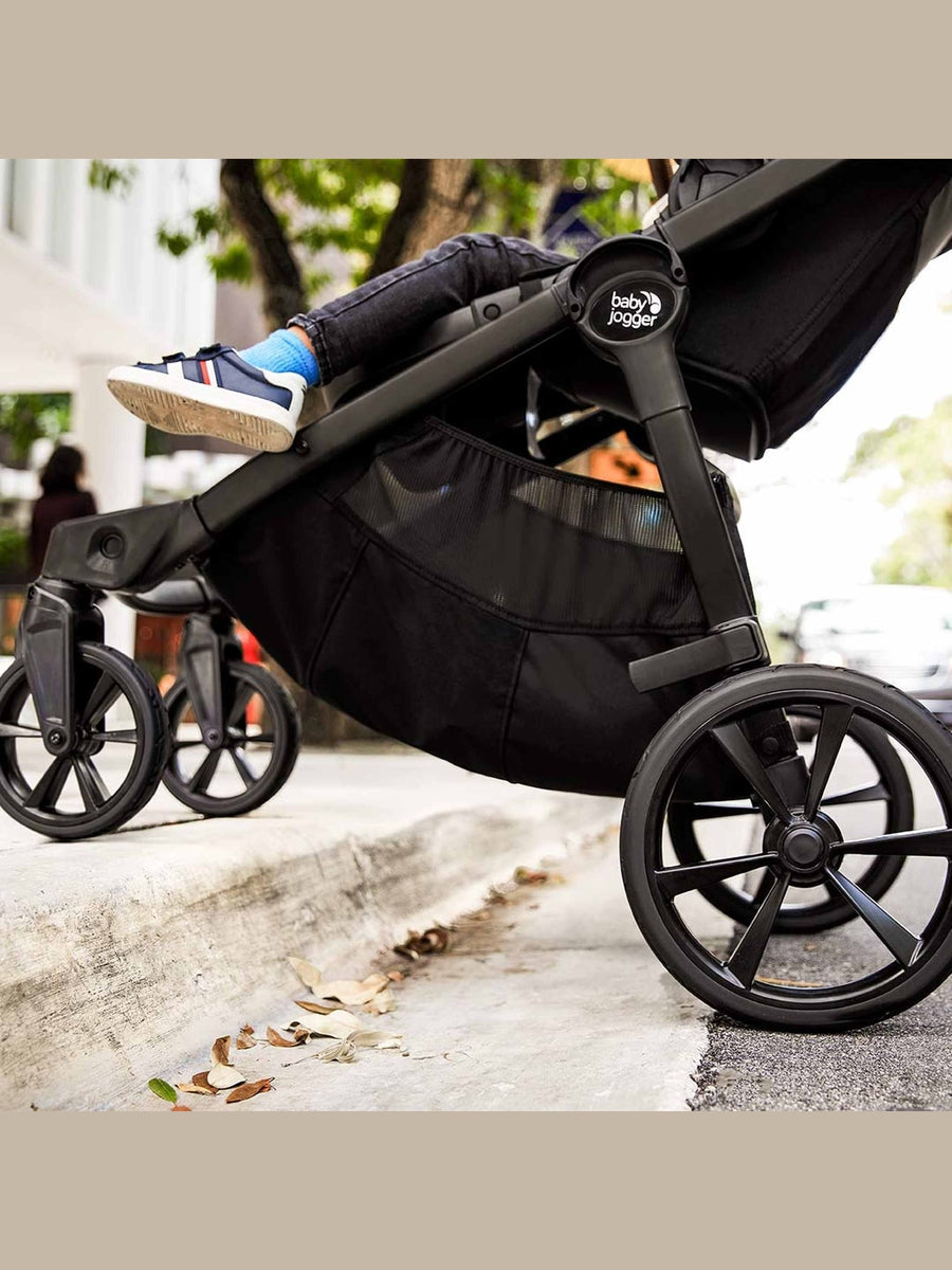 Baby Jogger City Select 2, 2 in 1 Bundle – Stroller, Carrycot & Weather Shield – Radiant Slate