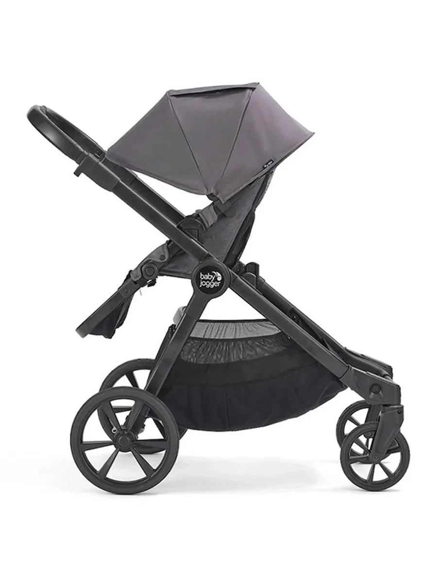 Baby Jogger City Select 2, 2 in 1 Bundle – Stroller, Carrycot & Weather Shield – Radiant Slate