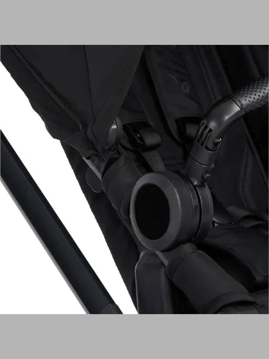 Baby Jogger City Sights Stroller – Compact 4-Wheel Pushchair for Birth to 22kg – Rich Black