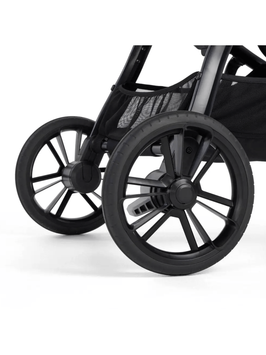Baby Jogger City Sights Stroller – Compact 4-Wheel Pushchair for Birth to 22kg – Rich Black