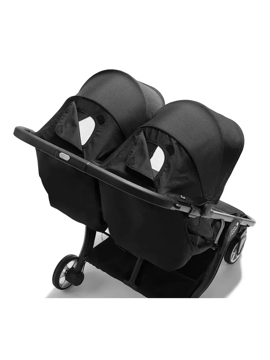 Baby Jogger City Tour 2 Double Pushchair – Pitch Black