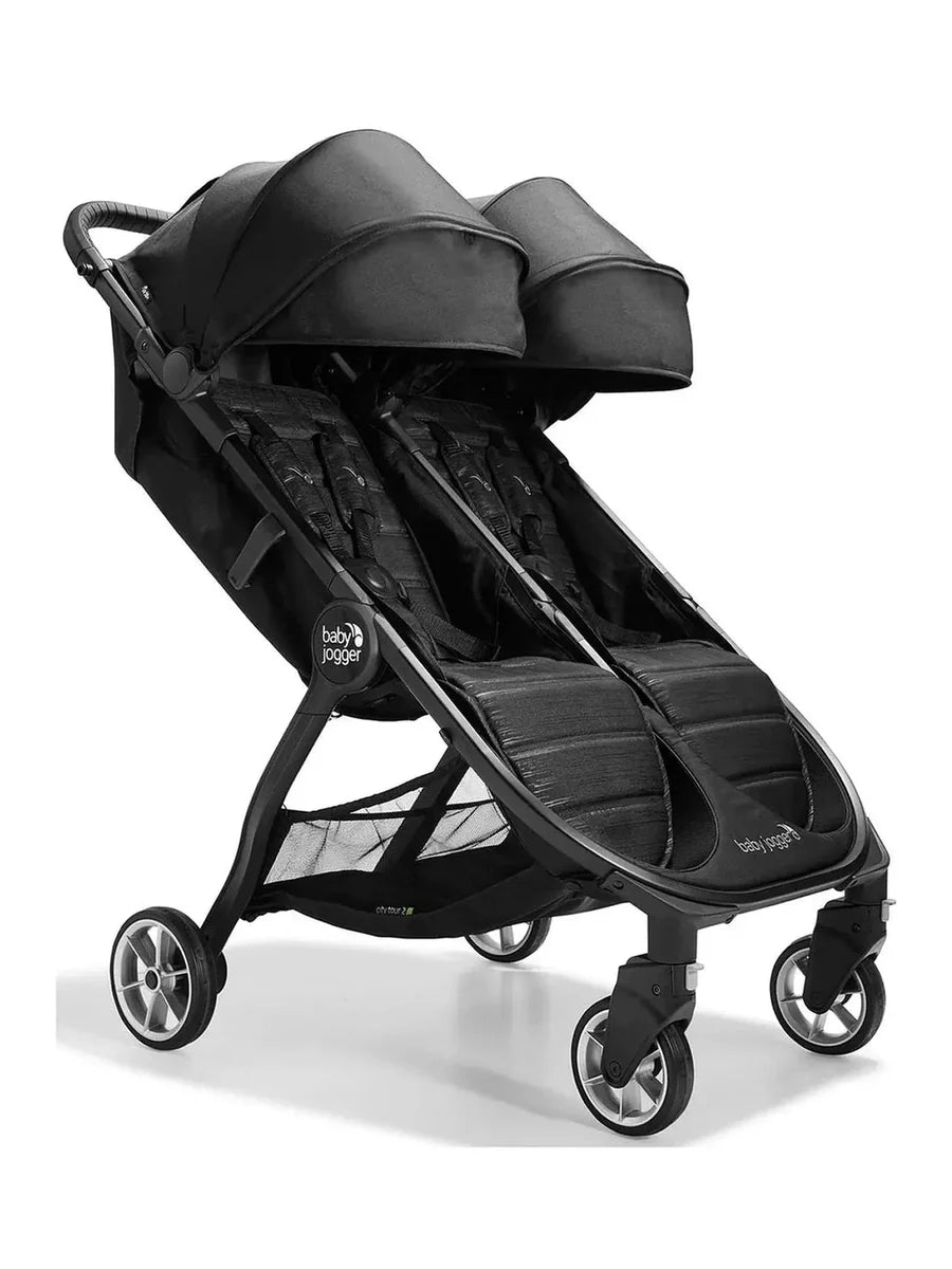 Baby Jogger City Tour 2 Double Pushchair – Pitch Black