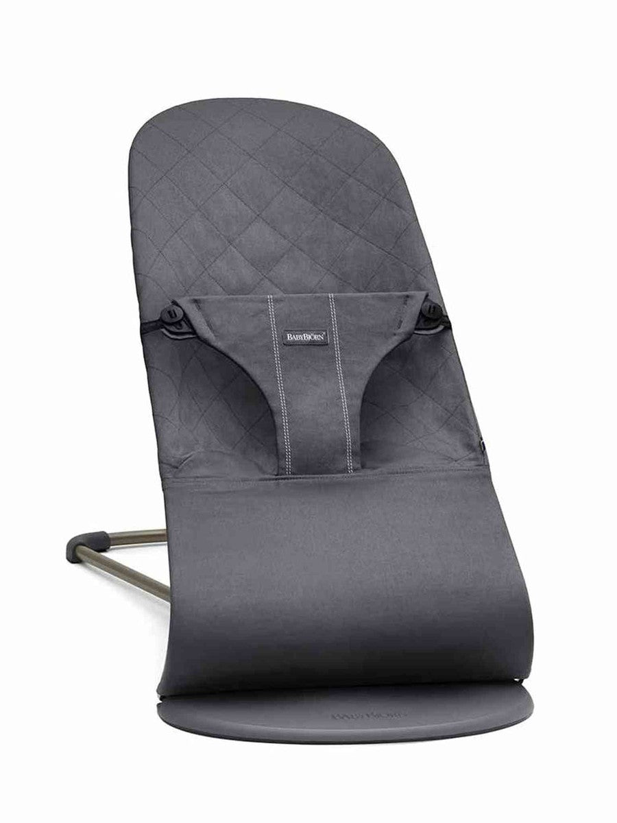 BabyBjorn Bouncer Bliss – Woven, Classic Quilting, Anthracite