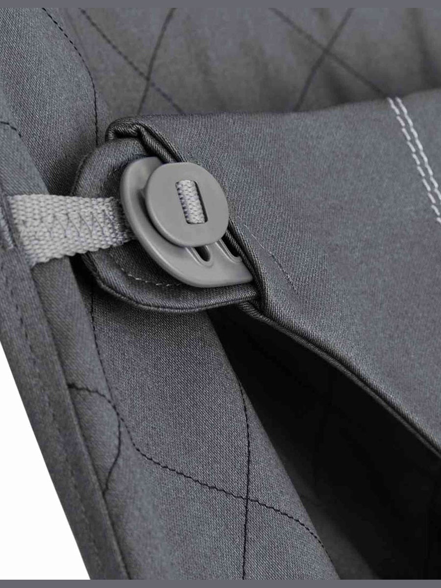 BabyBjorn Bouncer Bliss – Woven, Classic Quilting, Anthracite