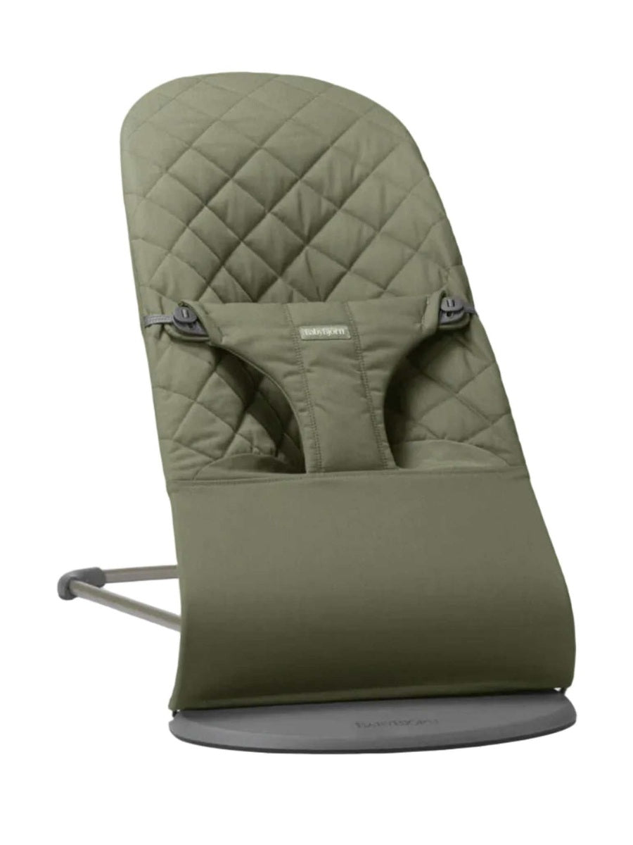 BabyBjorn Bouncer Bliss – Woven, Classic Quilting, Dark Green