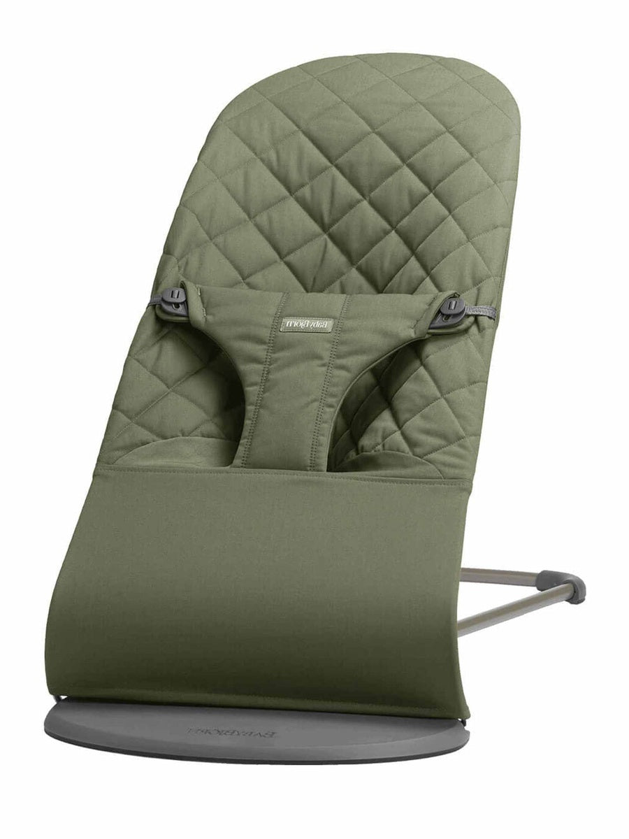 BabyBjorn Bouncer Bliss – Woven, Classic Quilting, Dark Green