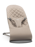 BabyBjorn Bouncer Bliss – Woven, Classic Quilting, Sand Grey